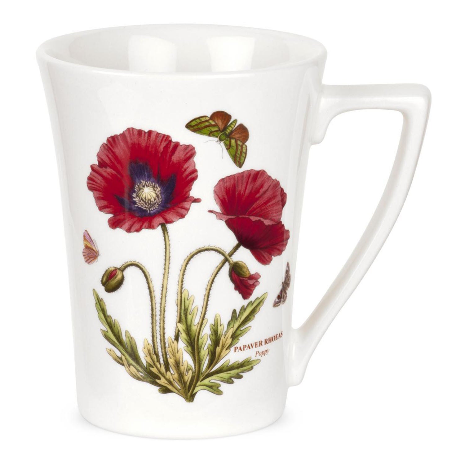 Portmeirion Botanic Garden - 0.28L Mandarin Mug Poppy