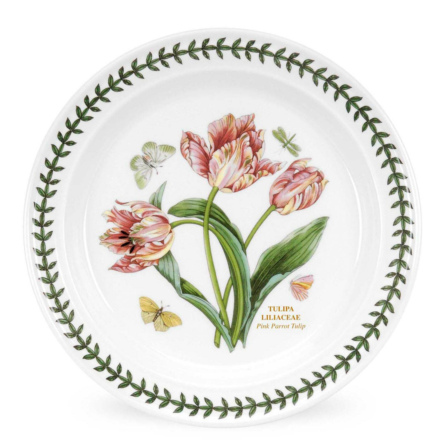 Portmeirion Botanic Garden - 26.5cm Dinner Plate Pink Parrot Tulip