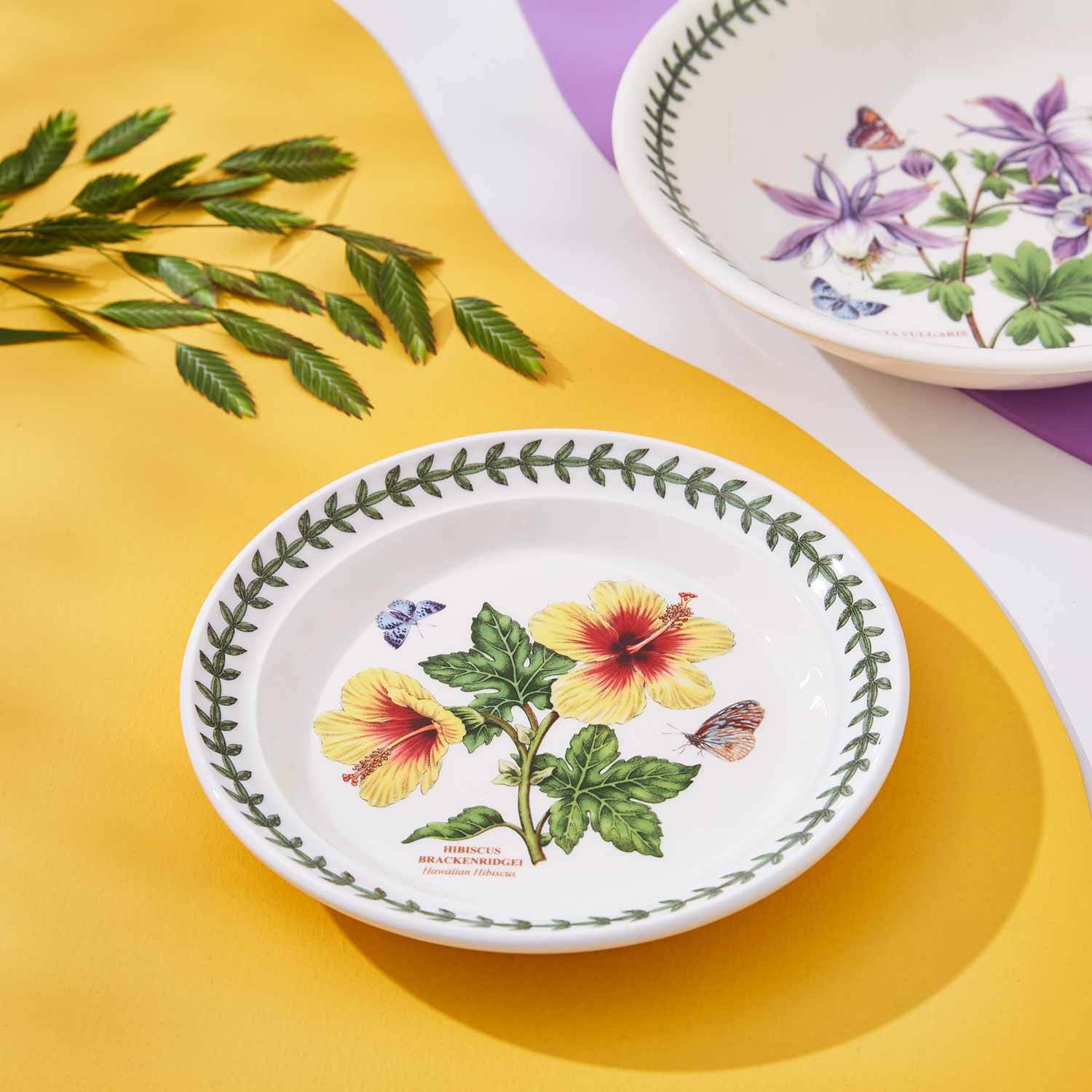 Portmeirion Exotic Botanic Garden - 18.5cm Bread & Butter Plate (S/6) Assorted motifs
