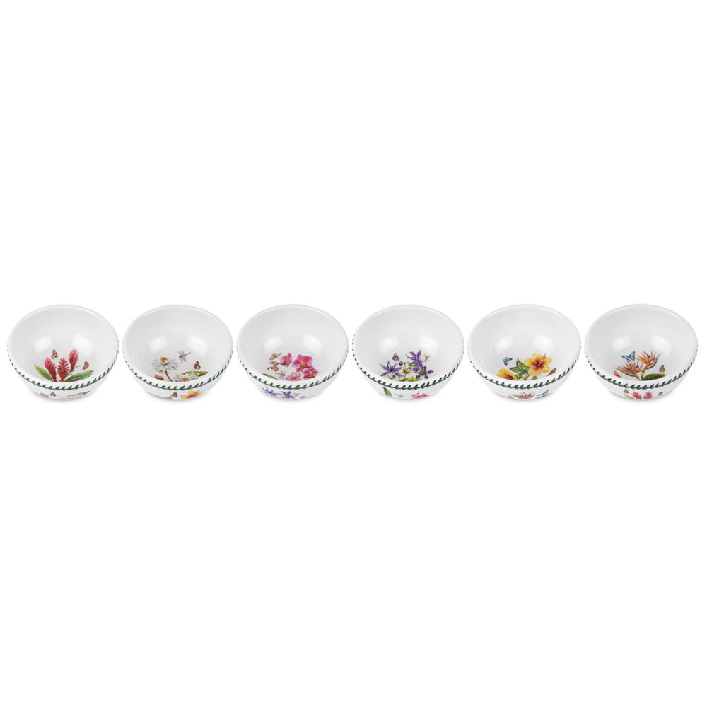 Portmeirion Exotic Botanic Garden - 14cm Fruit Salad Bowl (S/6) Assorted motifs