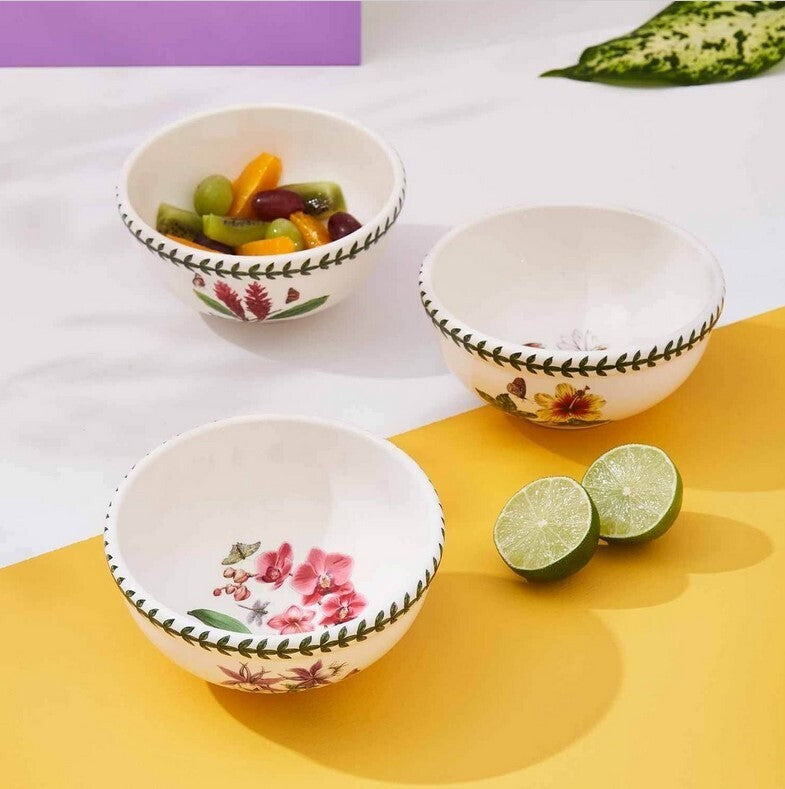 Portmeirion Exotic Botanic Garden - 14cm Fruit Salad Bowl (S/6) Assorted motifs