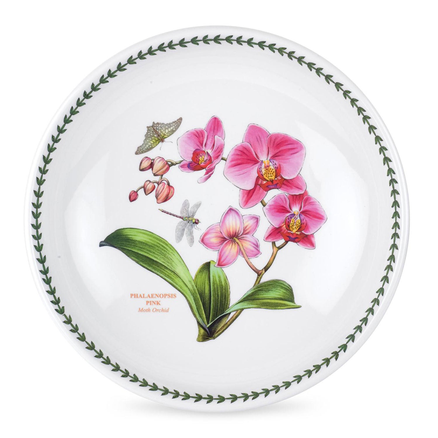 Portmeirion Exotic Botanic Garden - 33cm Low Bowl Moth Orchid