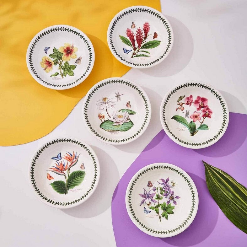 Portmeirion Exotic Botanic Garden - 22cm Pasta Bowl (S/6) Assorted motifs