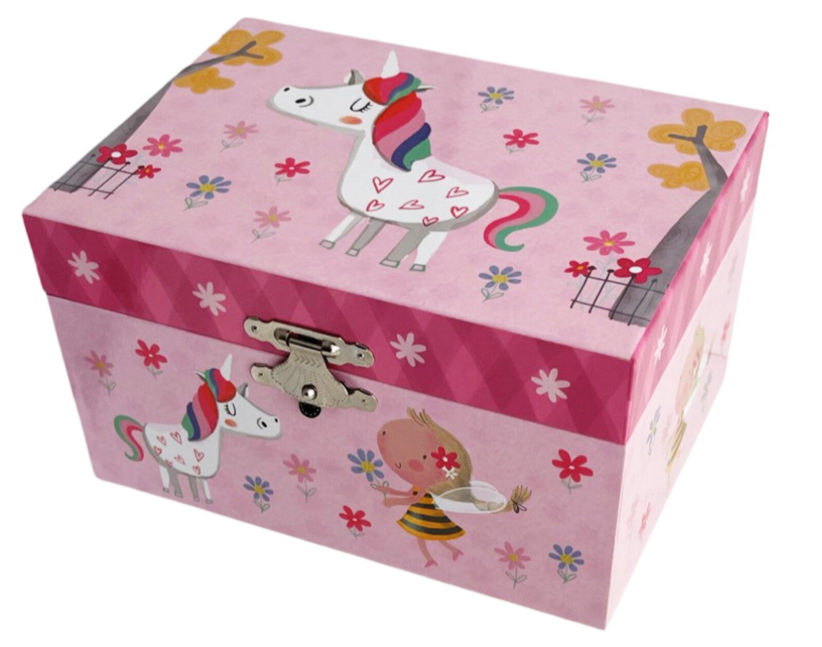 Russell Collection Giftware - Thelma The Unicorn Music Box 14.8x10.6x8.4cm