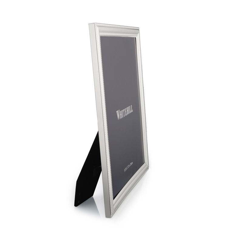Whitehill Studio - Silver Plated Beaded Photo Frame 20cm x 25cm