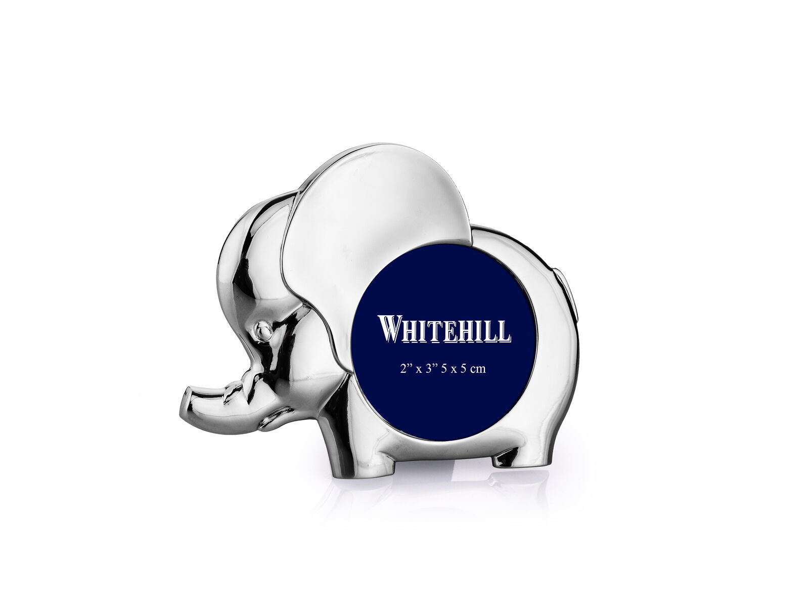 Whitehill Baby - Silver Plated Elephant Photo Frame 5cm x 5cm