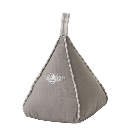 Bee Door Stop 14x18cm Natural
