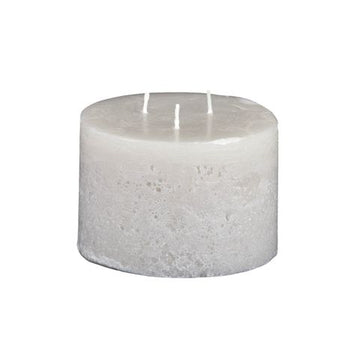 Terra Texture Pillar Candle 12x7.5cm Nat