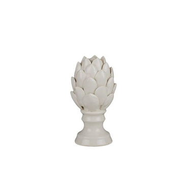 Medina Ceramic Sculpture 10x19cm Ivory