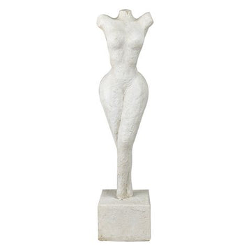 Elle Composite Sculpt 15.5x68cm Wh Wash