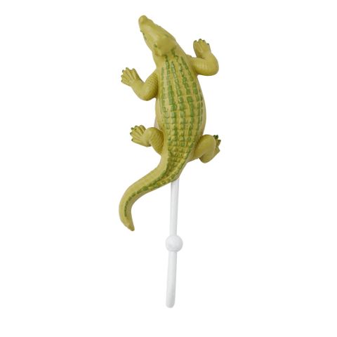 Crikey Resin Wall Hook 5.5x4x14cm Green