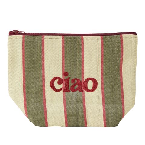 Ciao Recycled Pouch 30x10x19cm Olive
