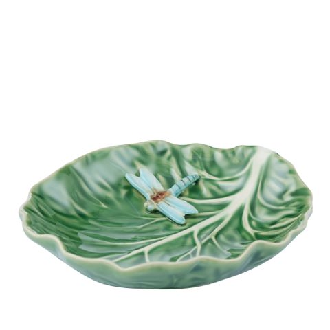 Libellule Ceramic Bowl 18x16.5x4.5cm Grn