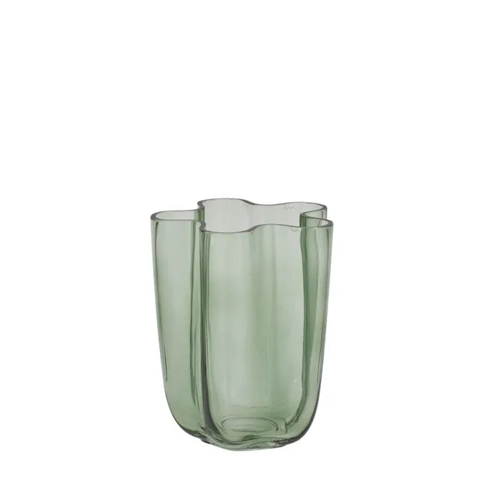 Miranda Glass Vase 15x20cm Mint OD4910